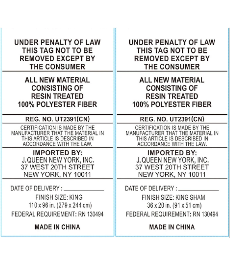 J. Queen New York Brunello Bedding Collection Woven Damask Comforter Set