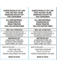 J. Queen New York Brunello Bedding Collection Woven Damask Comforter Set