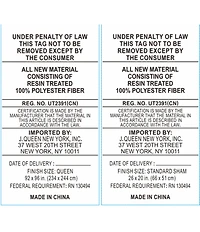 J. Queen New York Brunello Bedding Collection Woven Damask Comforter Set