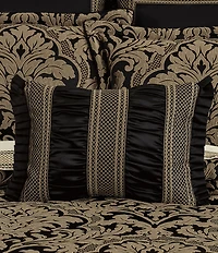 J. Queen New York Brunello Engineered Jacquard Bands Boudoir Pillow