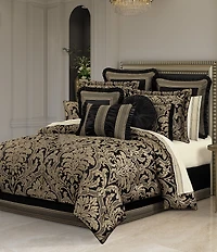 J. Queen New York Brunello Engineered Jacquard Bands Boudoir Pillow