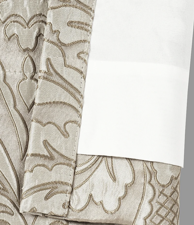 J. Queen New York Brunello Damask Window Treatment