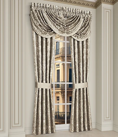 J. Queen New York Brunello Damask Window Treatment