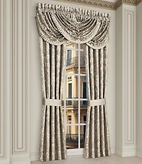 J. Queen New York Brunello Damask Window Treatment