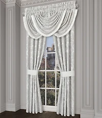 J. Queen New York Brunello Damask Window Treatment