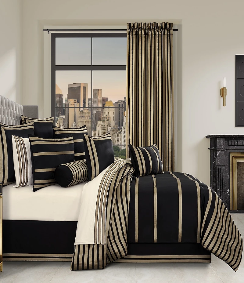 J. Queen New York Calvari Streamlined Engineering Comforter Set