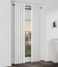 J. Queen New York Calvari Vertical Stripe Satin Window Treatment