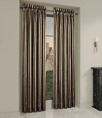 J. Queen New York Calvari Vertical Stripe Satin Window Treatment