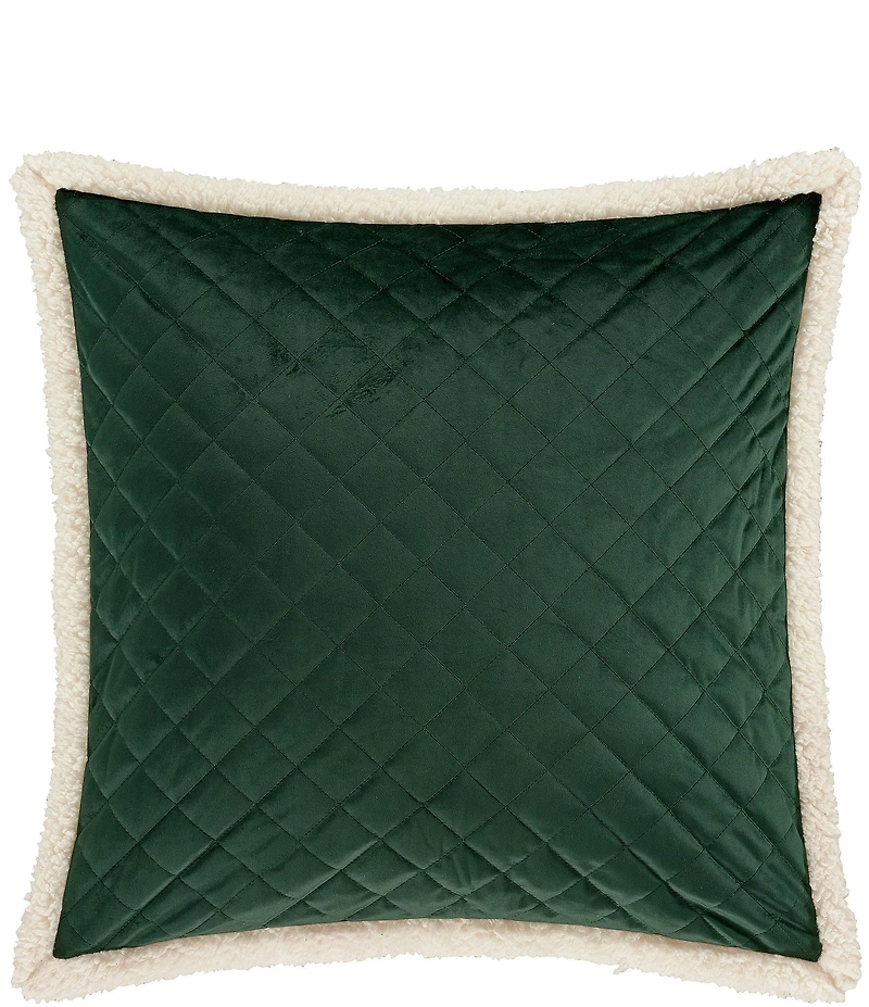J. Queen New York Casey Sherpa Quilted Euro Sham