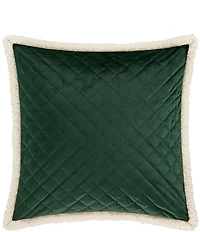 J. Queen New York Casey Sherpa Quilted Euro Sham