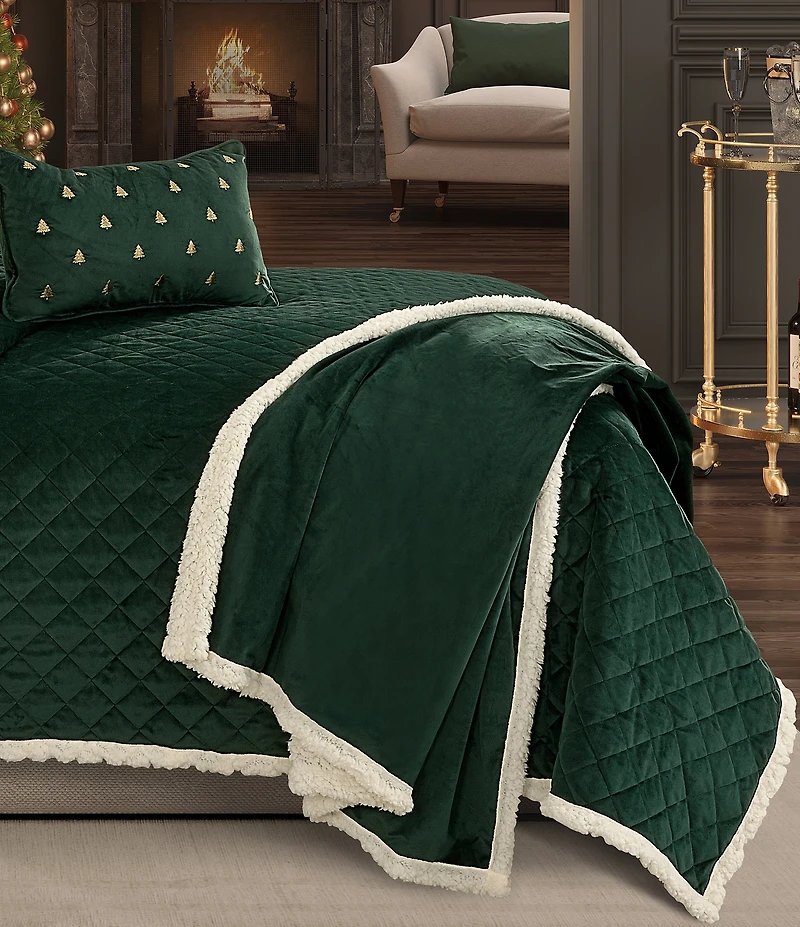 J. Queen New York Casey Sherpa Throw