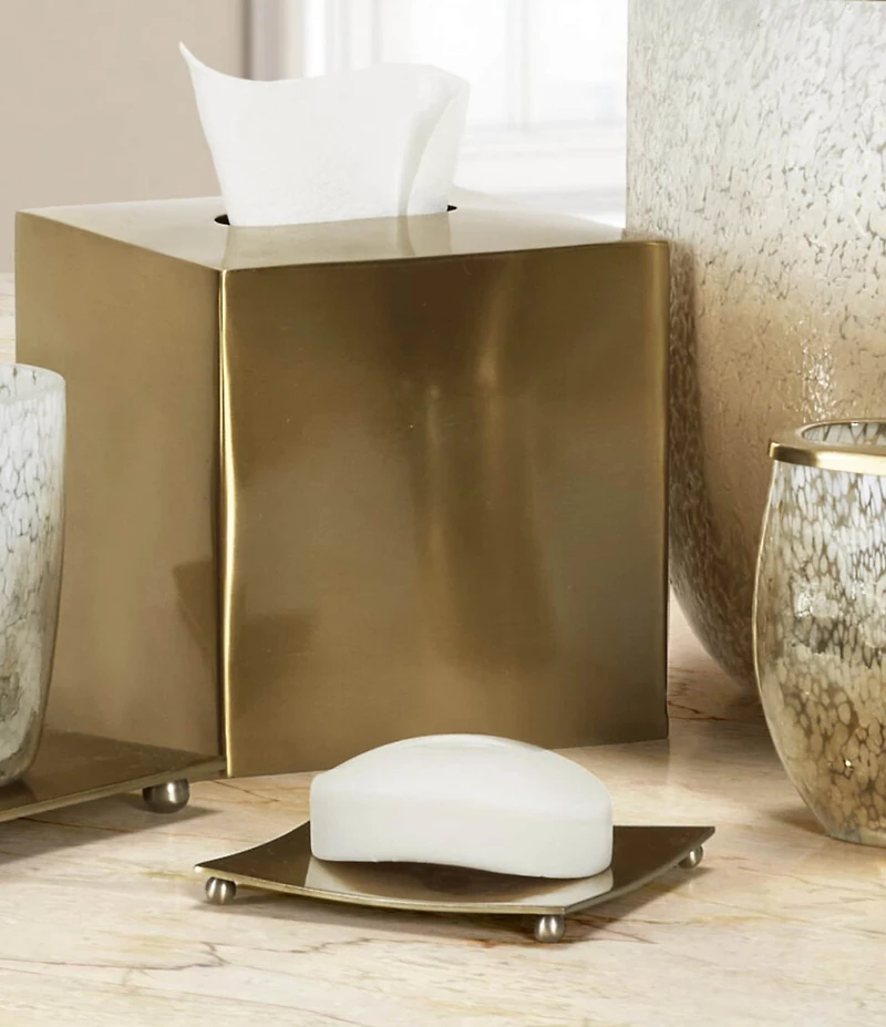 J. Queen New York Catia Collection Stainless Steel Soap Dish