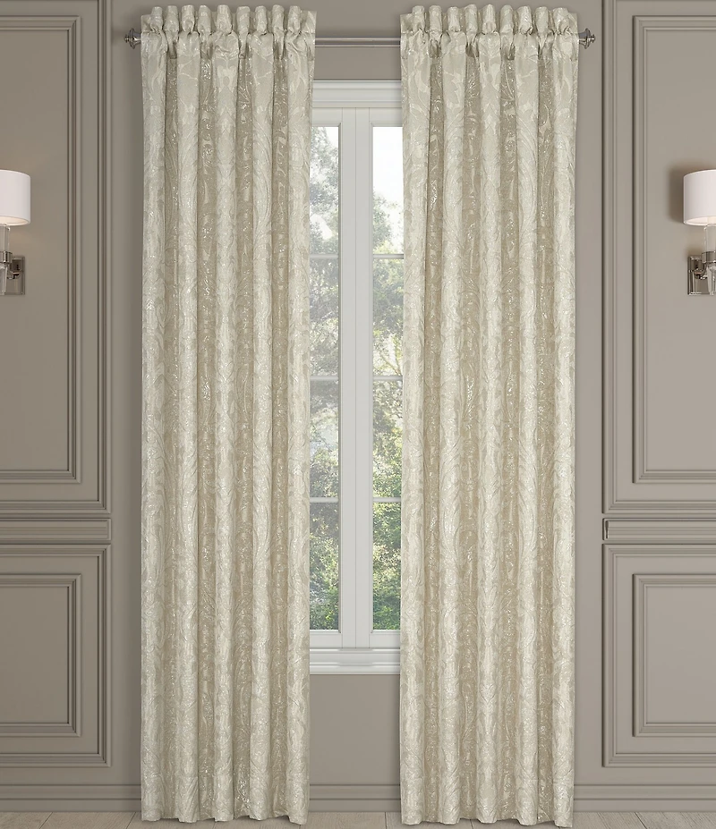 J. Queen New York Celine Woven Damask Window Treatments