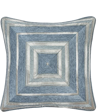 J. Queen New York Celtic Chenille Striped Reversible Euro Sham