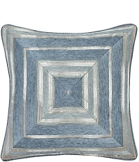 J. Queen New York Celtic Chenille Striped Reversible Euro Sham