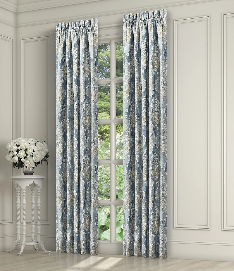J. Queen New York Celtic Woven Damask Window Treatment