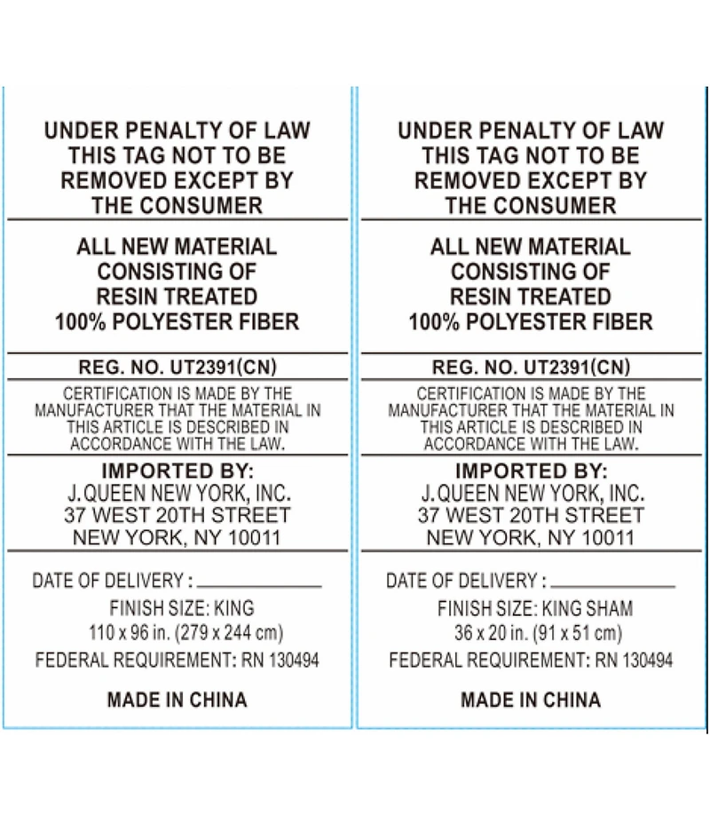 J. Queen New York Cipriana Oversized Woven Damask Comforter Set