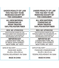 J. Queen New York Cipriana Oversized Woven Damask Comforter Set