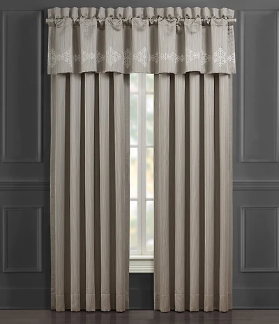 J. Queen New York Crestview Woven Stria Window Panel
