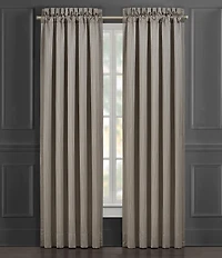 J. Queen New York Crestview Woven Stria Window Panel