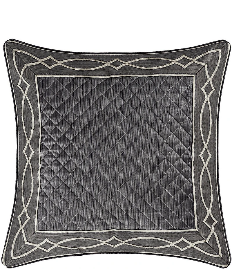 J. Queen New York Deco Quilted Euro Sham