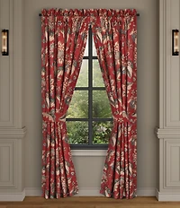 J. Queen New York Enchanted Garden Floral Jacobean Design Window Treatment