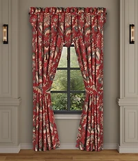 J. Queen New York Enchanted Garden Floral Jacobean Design Window Treatment