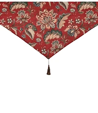 J. Queen New York Enchanted Garden Floral Jacobean Design Window Treatment