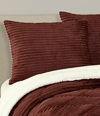J. Queen New York Everett Diamond Quilted Reversible Comforter Mini Set