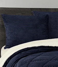 J. Queen New York Everett Diamond Quilted Reversible Comforter Mini Set