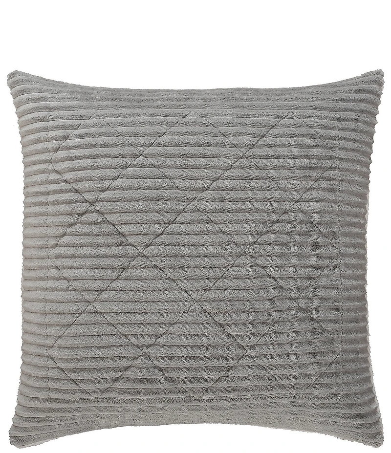 J. Queen New York Everett Diamond Quilted Reversible Euro Sham