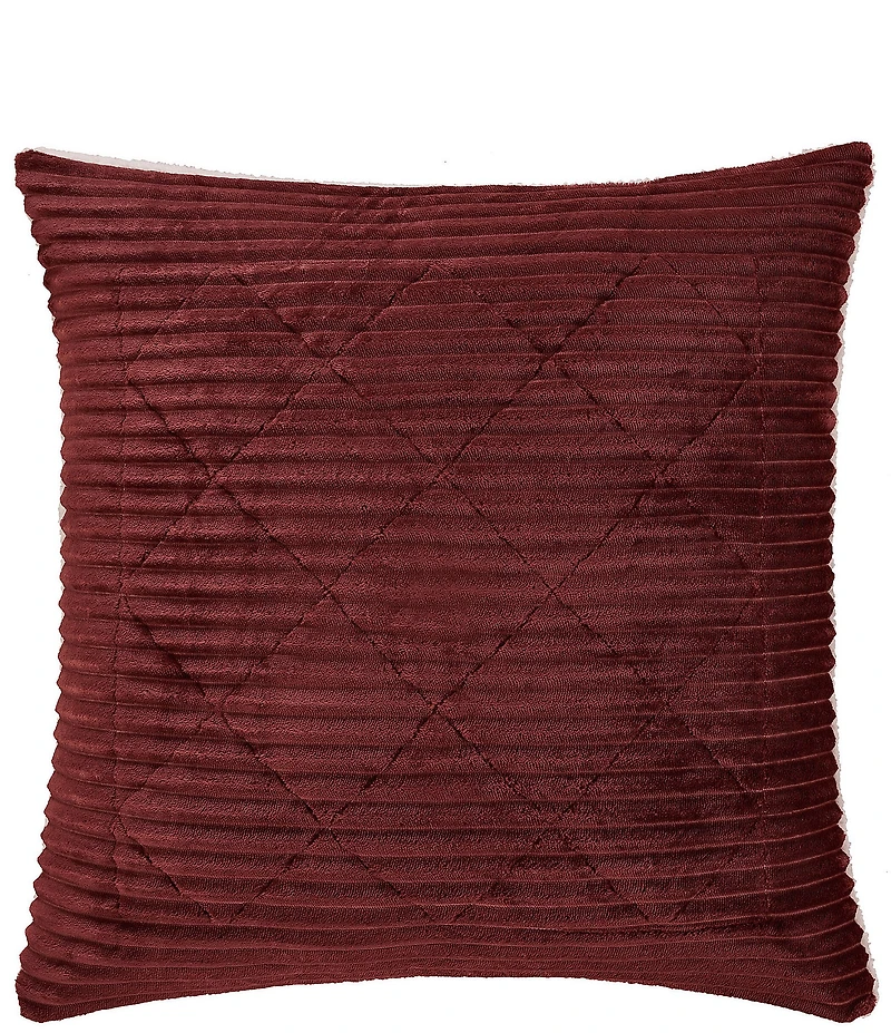J. Queen New York Everett Diamond Quilted Reversible Euro Sham