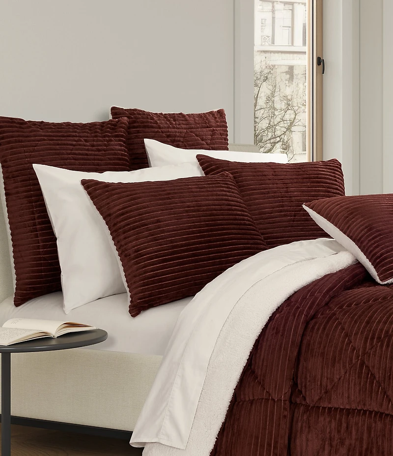 J. Queen New York Everett Diamond Quilted Reversible Euro Sham