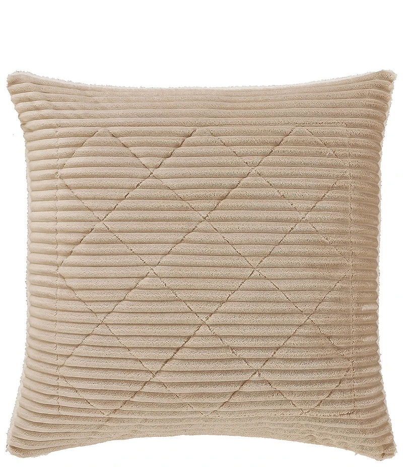 J. Queen New York Everett Diamond Quilted Reversible Euro Sham