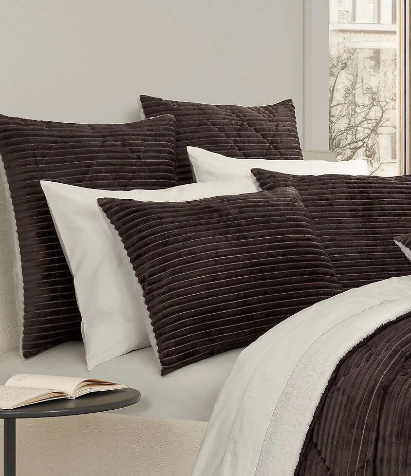 J. Queen New York Everett Diamond Quilted Reversible Euro Sham