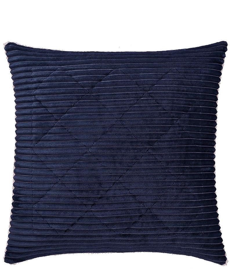J. Queen New York Everett Diamond Quilted Reversible Euro Sham