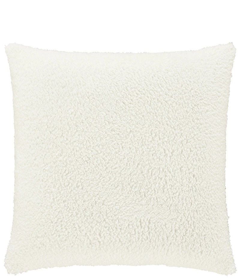 J. Queen New York Everett Ribbed Fleece Reversible Square Throw Pillow