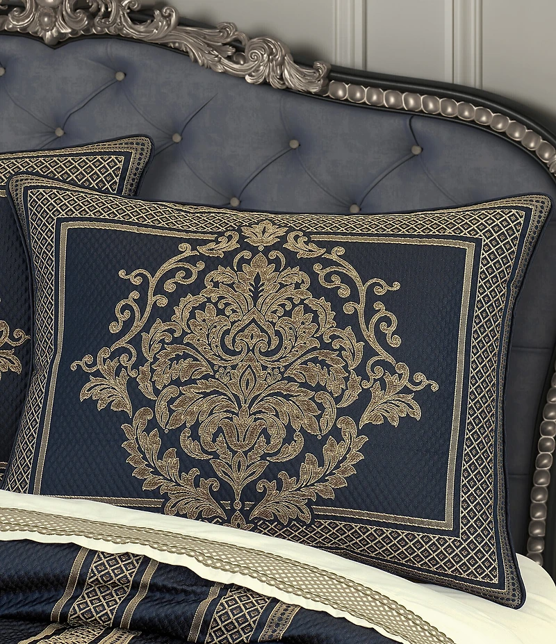 J. Queen New York Excelsior Engineered Woven Damask Comforter Set