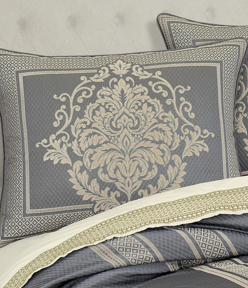J. Queen New York Excelsior Engineered Woven Damask Comforter Set