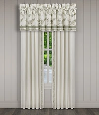 J. Queen New York Fairview Leaf Embroidered Window Treatment