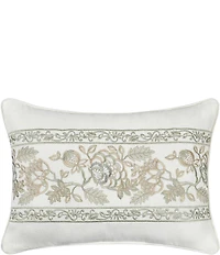 J. Queen New York Fairview Embroidery Boudoir Pillow