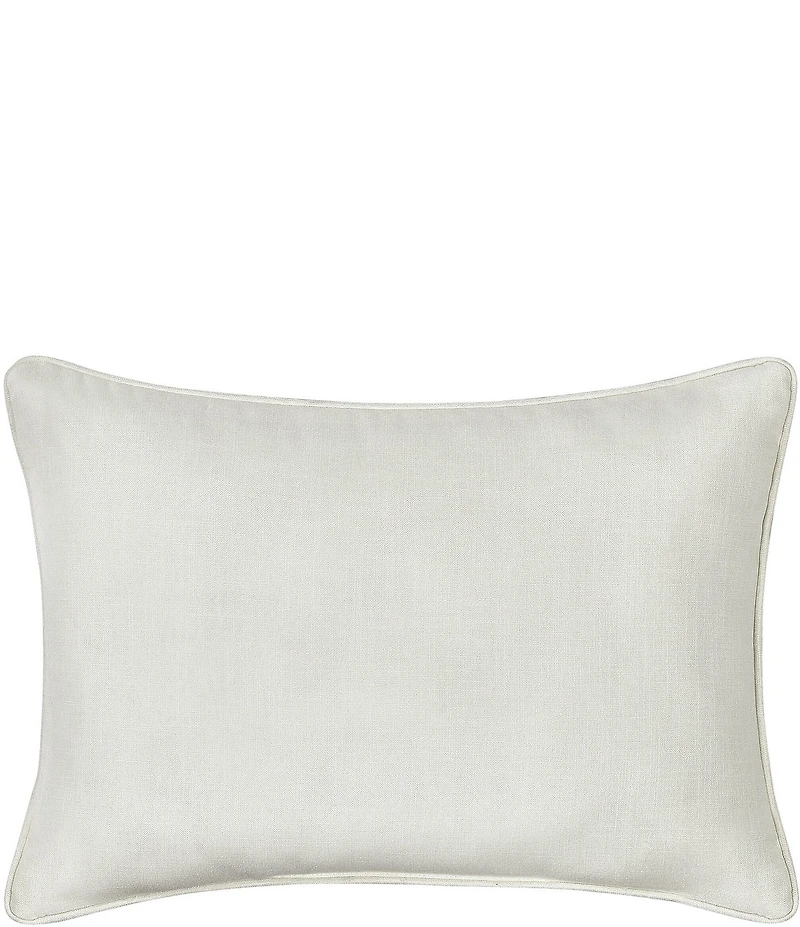 J. Queen New York Fairview Embroidery Boudoir Pillow