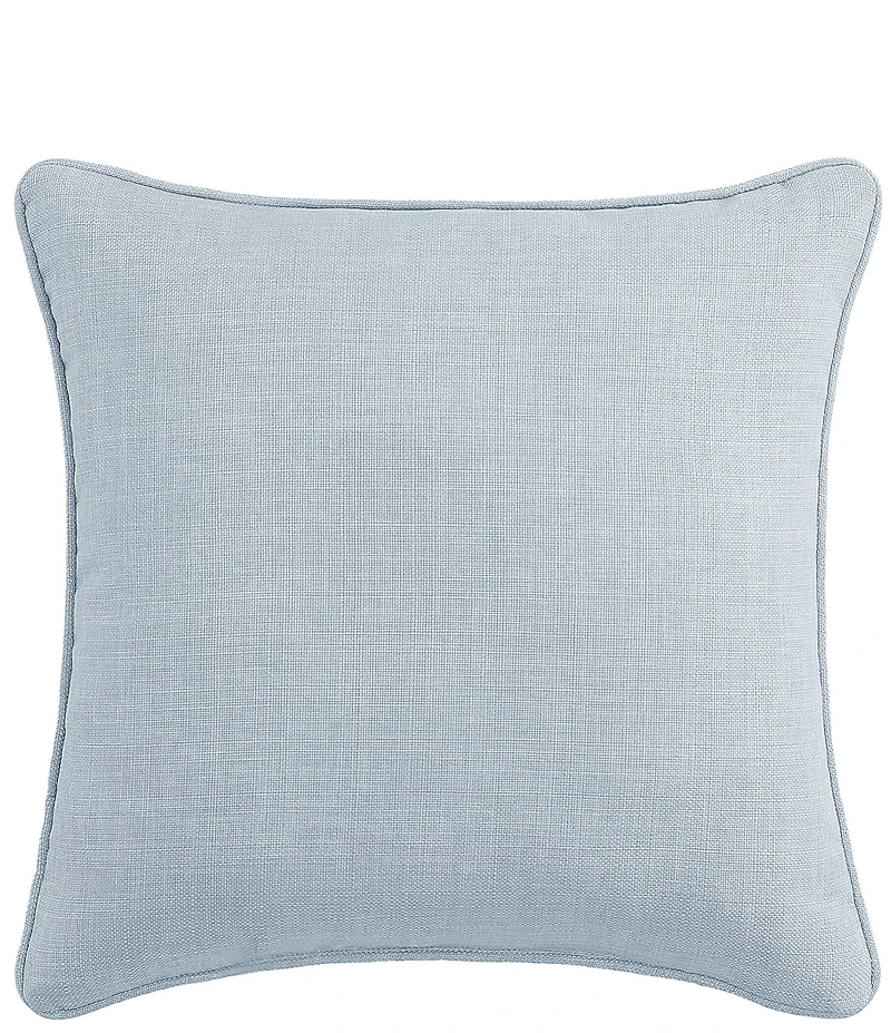 J. Queen New York Garden Bloom Embroidered Decorative Reversible Square Pillow