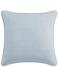 J. Queen New York Garden Bloom Embroidered Decorative Reversible Square Pillow