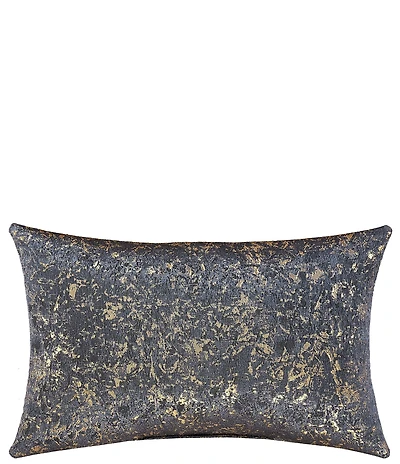J. Queen New York Glimmerstone Diamond Embroidery Textured Boudoir Reversible Decorative Pillow
