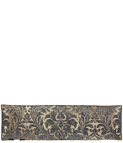 J. Queen New York Glimmerstone Diamond Textured Bolster Reversible Pillow