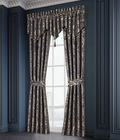 J. Queen New York Glimmerstone Woven Damask Window Treatment