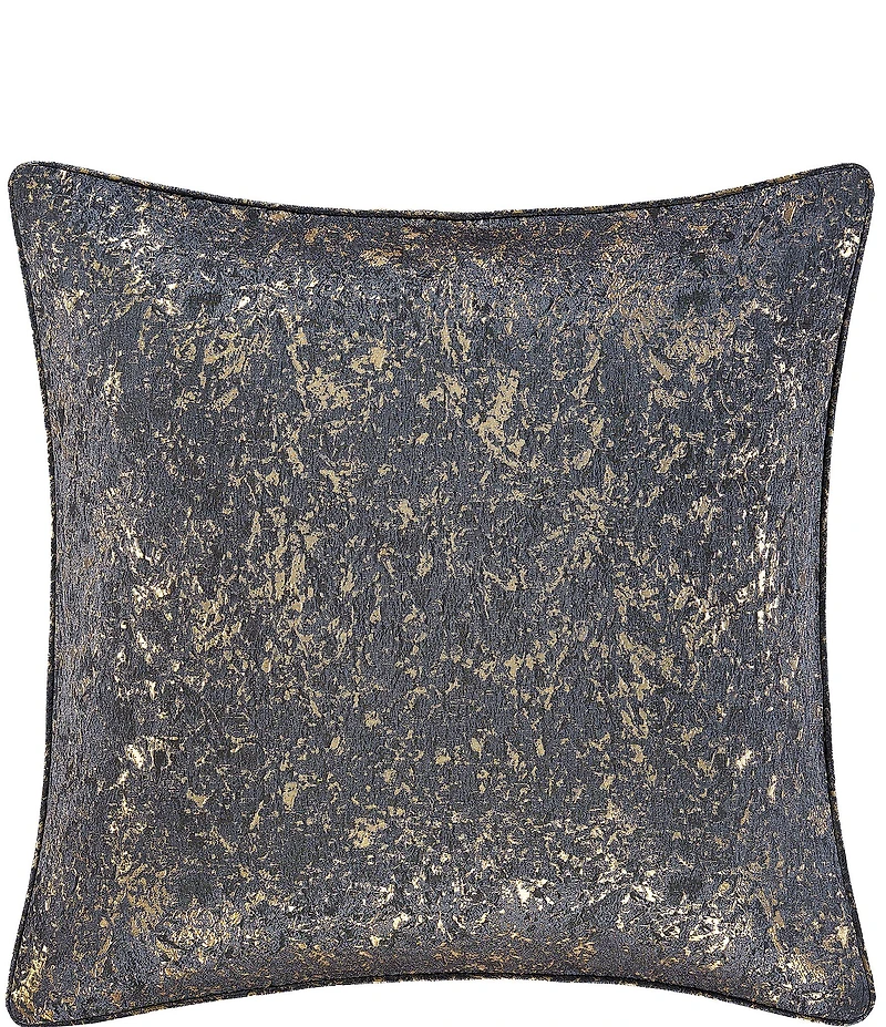 J. Queen New York Glimmerstone Woven Marbling Patterned Euro Sham