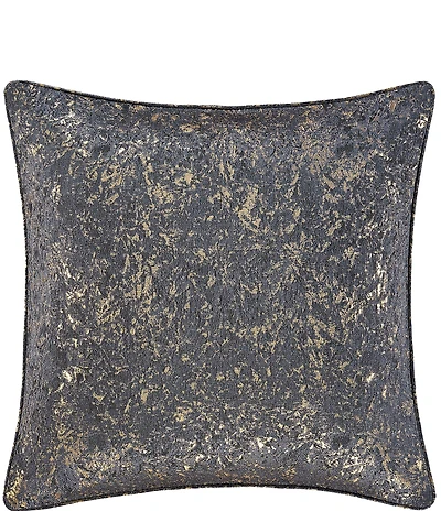 J. Queen New York Glimmerstone Woven Marbling Patterned Euro Sham