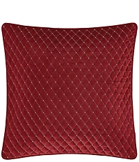 J. Queen New York Grandeur Quilted Velvet Euro Sham